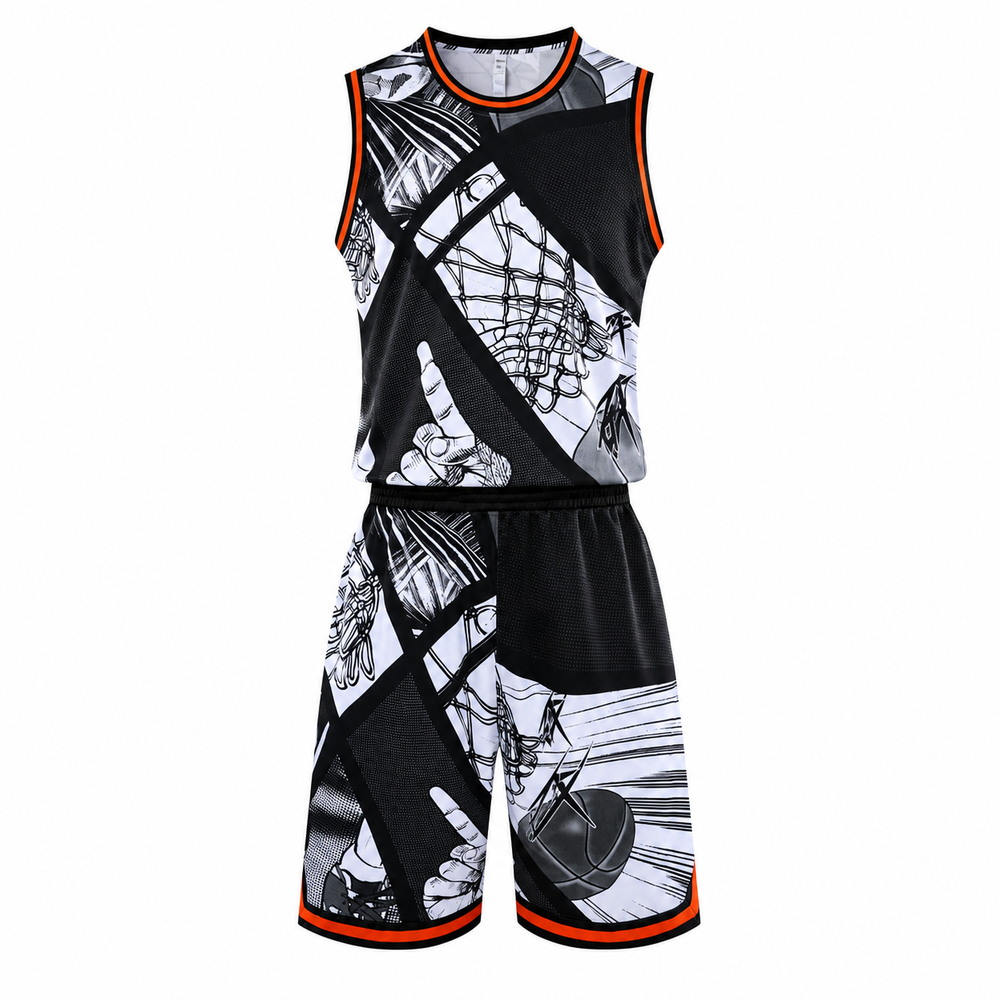Professional-Made Custom Basketball Uniform Professional-Made Custom Basketball Uniform
