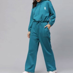 Teal Green Hooded Tracksuit