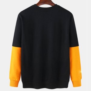 Men’s Sweatshirt with Contrasting Colors