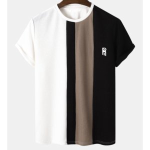 Men's Knitted Manga-Style T-Shirt