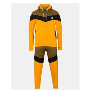 Color Block Hoodie Tracksuit