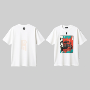 Men’s graphic tee made from 100% cotton single jersey with digital printed design, loose fit, O-neck collar, and breathable fabric.