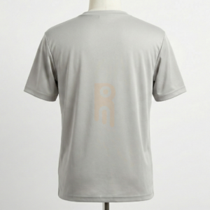 Unisex jersey t shirt made from lightweight 100% polyester with quick-dry, breathable fabric for sports and casual wear.