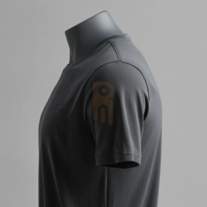 Basic tees made from premium cotton blend jersey fabric with 200g weight, crew neck collar, regular fit, solid color design, breathable and durable for everyday wear and customization.