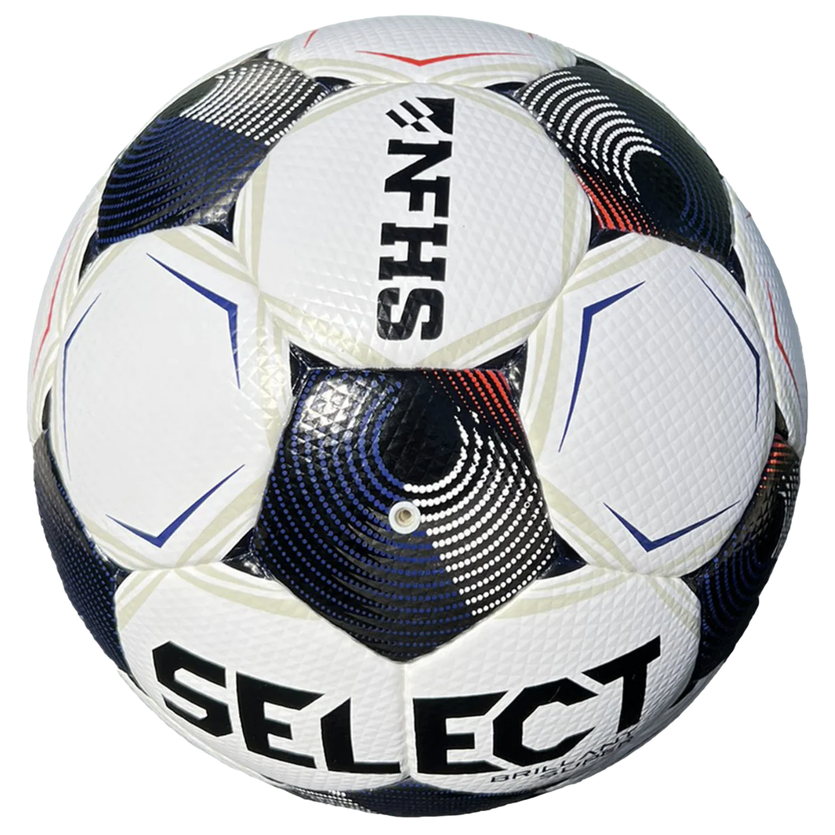 Select Brillant Super Soccer Ball Select Brillant Super HSB v25 soccer ball with NFHS and FIFA Quality Pro logos.